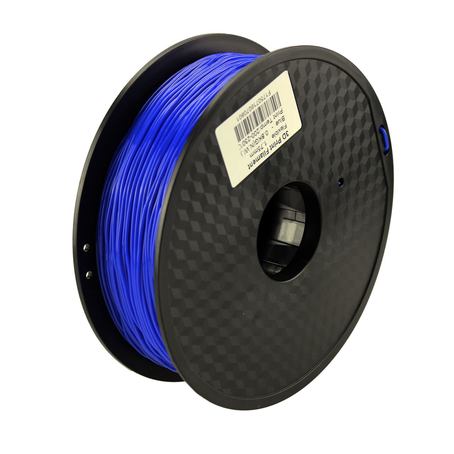 Hottest 3D printer filament Flexible filament 1.75mm and 3mm for 3d printer 3