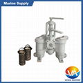 JIS F 7208 Marine Duplex Oil Strainers (H type) 1