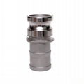 Stainless Steel Camlock Coupling Female & Male Threaded Coupling 5