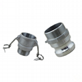 Stainless Steel Camlock Hydraulic Quick Release Coupling 2