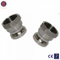 SS Coupler with Grooved Hose Shank Camlock Quick Coupling 5