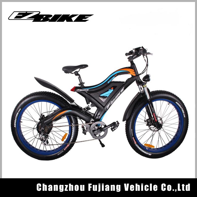 New design fat tire 26Inch 500W 48V electric bike 3