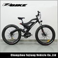 48V 1000W fat tire electric bike with mid drive motor 1