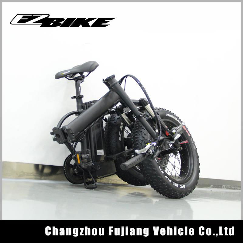 Mini folding electric bike 3