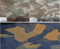 Popular Wearable Camouflage PU Synthetic