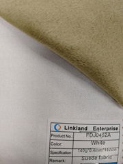 high quality suede fabric for leather backing