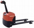 Wesco Deluxe Self-Propelled Electric Power Pallet Truck, 3300 Lb.