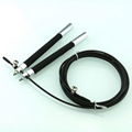 Metal Bearing Aluminum Handle Cable Wire Speed Jump Rope 1