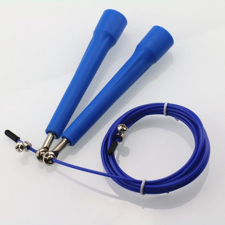 Fast Bearing PP Handles With Lines Speed Jump Rope