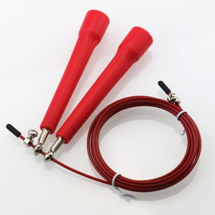 Fast Bearing PP Handles With Lines Speed Jump Rope 2