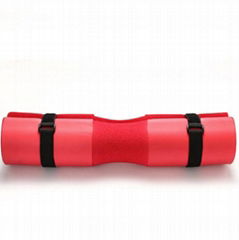 Foam Barbell Pad With Straps And Mail Box