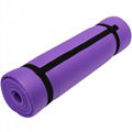 Yoga NBR Yoga Mat With Strpas 3