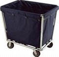 stainless steel bed linen cart wholesale 2