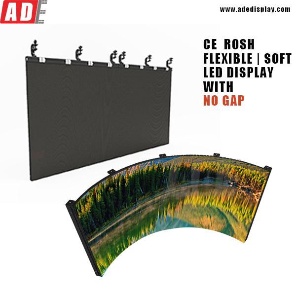 Led Stage Flexible Screen LED Rental Display Video Curtain led display supplier  4
