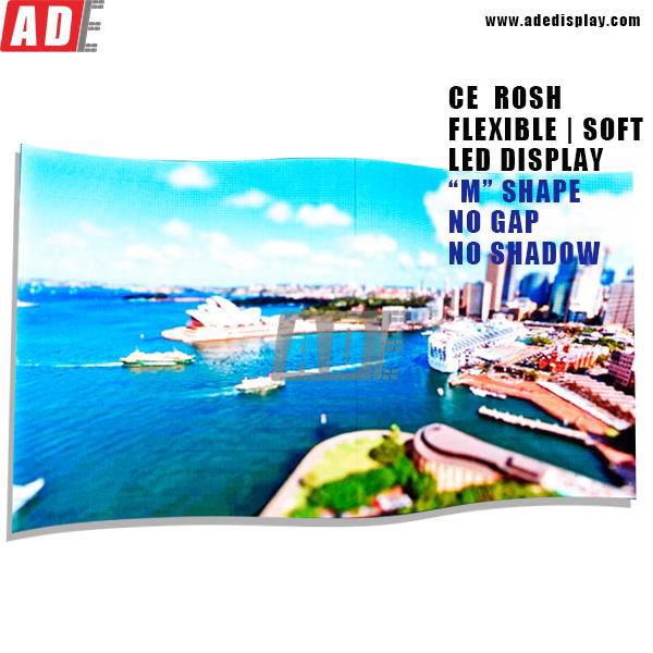 Led Stage Flexible Screen LED Rental Display Video Curtain led display supplier  5