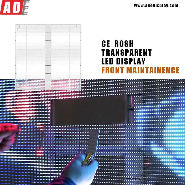 Indoor transparent led display screen ADE TECH 4
