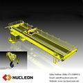 Nucleon Hot Sale 50 ton Wheel Overhead