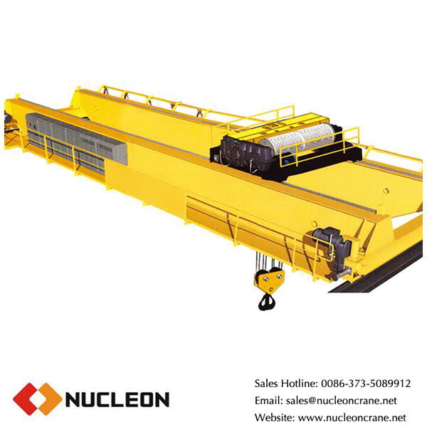 Nucleon Hot Sale 50 ton Wheel Overhead Crane 3