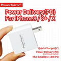 PowerFalcon 18W USB-C PD+QC單孔充電器(USB-C端口) 1