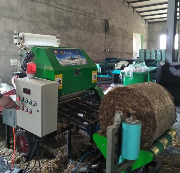 Automatic Silage  Baler and Wrapper Combination 3