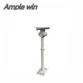 white holder retractable projector mount with adjustable extension