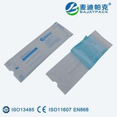 Self sealing sterilization pouch 