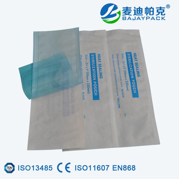 sterilization flat pouch for surgical instruments