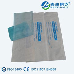 sterilization flat pouch for surgical instruments