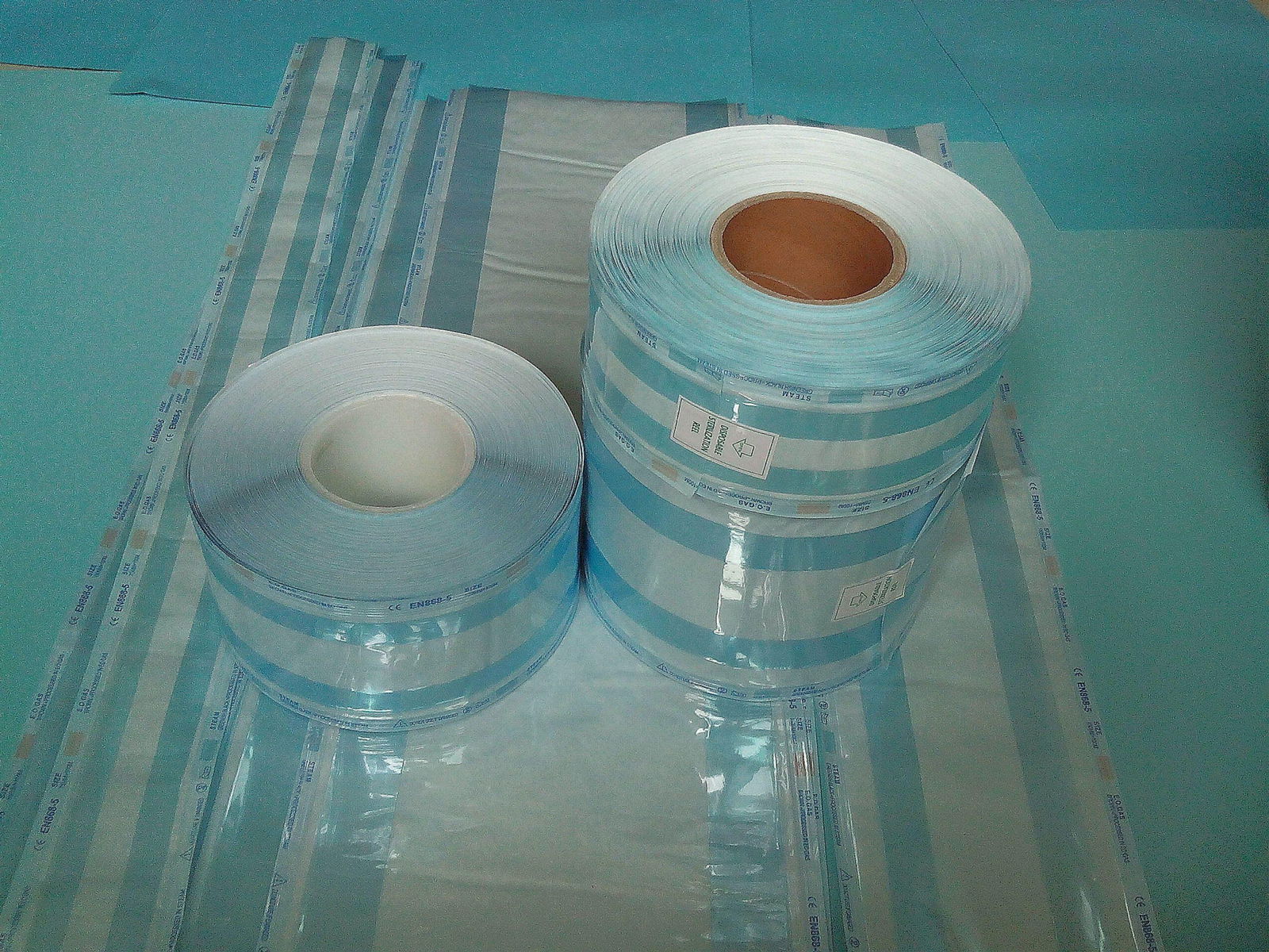 heat sealing sterilization gusseted reel