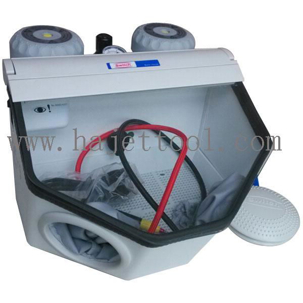 NEW Sandblasting Machine with 2 pens Jewelry Tools Machine Dental Sandblaster  2