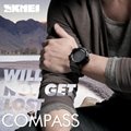 Skmei 1300 popular sports wrist wacth with Digital movement and EL backlight for