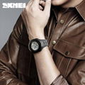 Skmei 1315 digital watch black color simple design with customer logo ABS case w