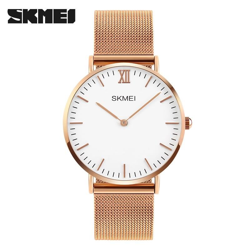 skmei 1181 quartz movement round dial gold wrist watch design your own watch