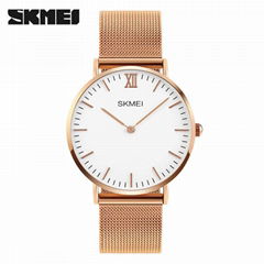 skmei 1181 quartz movement round dial gold wrist watch design your own watch