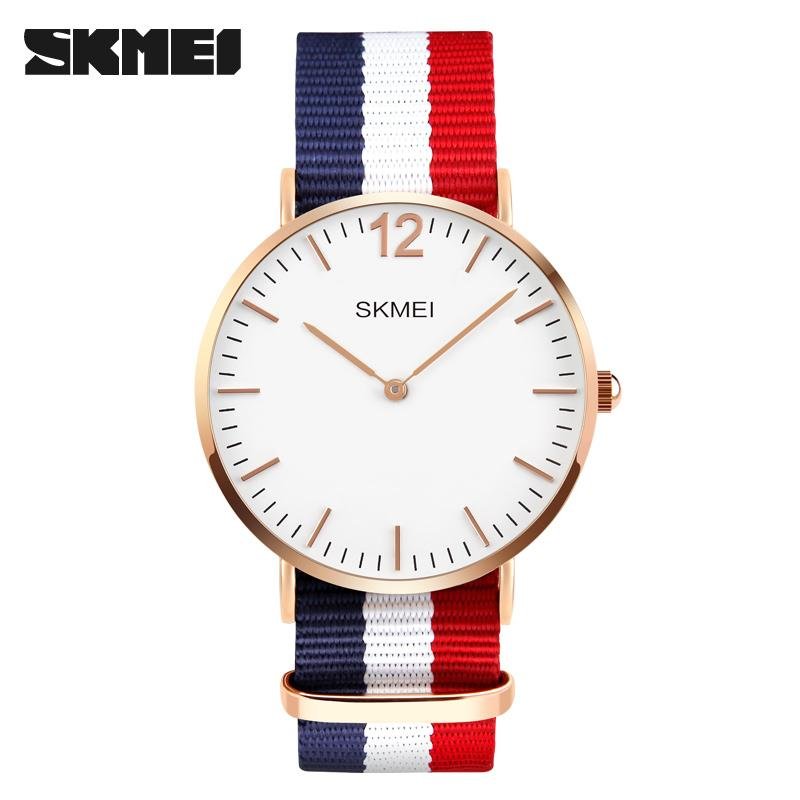 skmei 1181 quartz movement round dial gold wrist watch design your own watch 2
