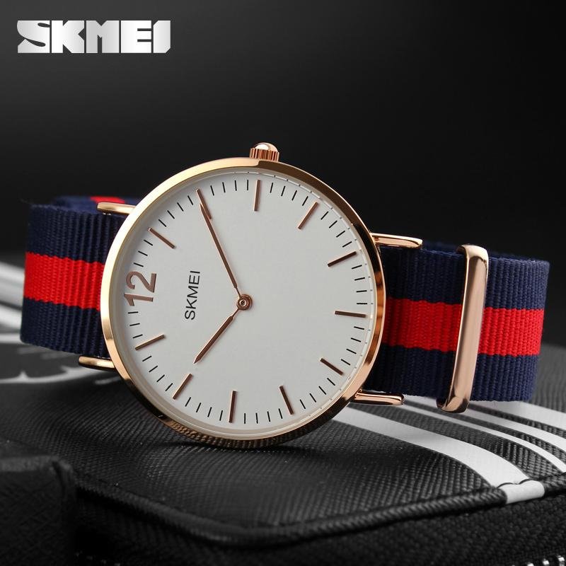 skmei 1181 quartz movement round dial gold wrist watch design your own watch 3