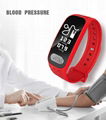 ECG heart rate blood presure sleep data remote camera diver smart bracelet watch 5