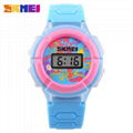 Promotional sports watch multicolor kids watch with rotating light ovely  2