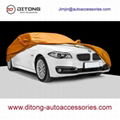 Orange 190T polyester car covers