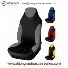 Unique Polyester Fabric Car Headrest Seat Covers