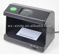 Fully electronic Mini UV light counterfeit money detector