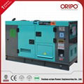 68kw Silent Type Electric Power Diesel Generator with Lovol Engine 5