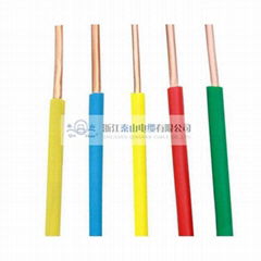 Copper core PVC insulated (BV) electric