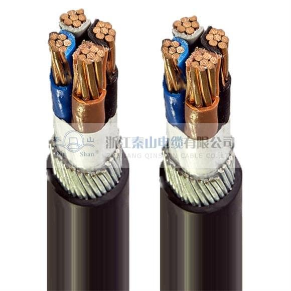 4 Core Copper Conductor PVC Insulated SWA PVC Sheathed Power Cable