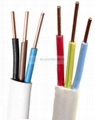 BVVB Solid Copper Conductor PVC Sheathed Multi-Cores Flat Cable 1