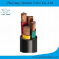 Copper Conductor PVC Insulated PVC Sheathed Electric Cable 4