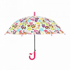 RST high quality cheap chinese children umbrella pvc straight umbrella kid umbre