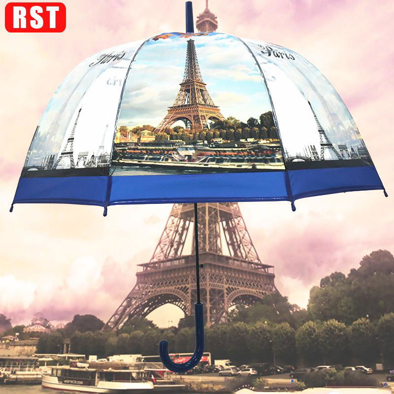 RST brand new product latest fashion design straight wholesale clear umbrella ho 4