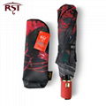 RST oil painting art woman umbrella folding brand quality 9Ribs windproof umbrel 2