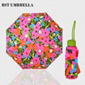 RST brand new design five folding umbrella high quality chinese supplier mini um 4